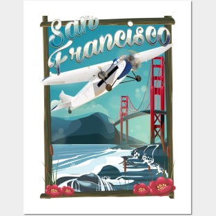 San Francisco travel poster Posters and Art